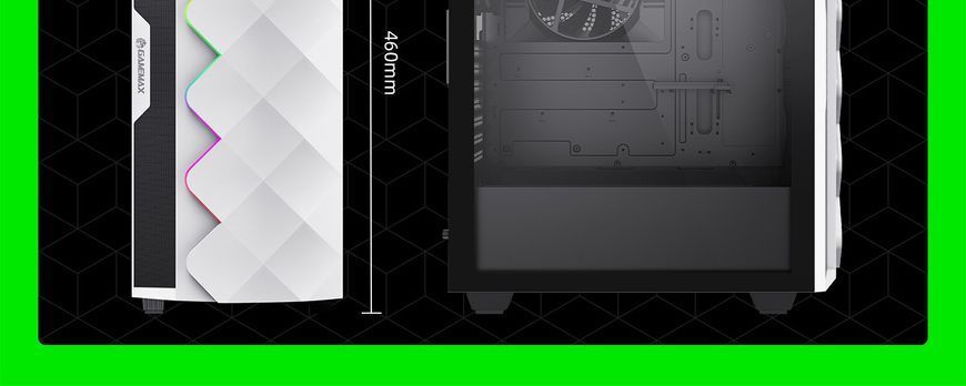 Корпус для ПК GAMEMAX (White Diamond CP) [303385]
