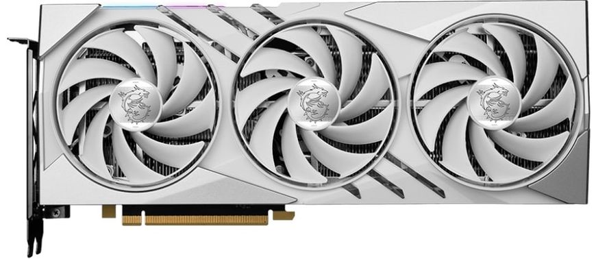 Відеокарта MSI GeForce RTX 4060 Ti 16GB GDDR6 GAMING X SLIM WHITE білий (912-V517-012)