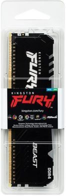 Пам'ять ПК Kingston DDR4 16GB 3200 FURY Beast RGB (KF432C16BB12A/16) [103843]