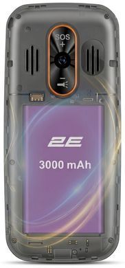 Мобільний телефон 2E E350 3.5" 2SIM, 3000мА&bull;год, чорний (694743656879) [114060]