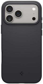 Чохол Spigen для iPhone 17 Pro Max, Silicone Fit MagFit, Black (ACS10270) [112381]