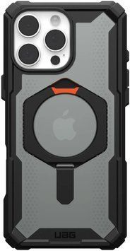 Чохол UAG для iPhone 16 Pro Max, Plasma XTE MagSafe, Black/Orange (114475114097) [108242]