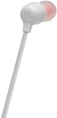 Навушники In-ear JBL T125BT Wireless Mic Білий (JBLT125BTWHT) [114981]