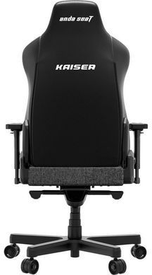 Крісло для геймерів Anda Seat Kaiser 3E XL Dark Gray Fabric (AD23YC-XL-09-GB-CF-G01) [614535]