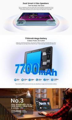Планшет PAD9 10" 128GB OSCAL (PAD9 GREY) [503188]