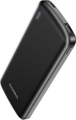 УМБ Choetech 10000mAh 12W USB-A,USB-C чорна (B850-ACBK) [405475]