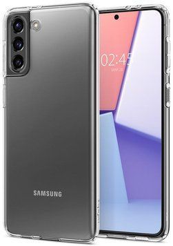 Чохол-накладка Spigen Crystal Flex для Samsung Galaxy S21 SM-G991 Clear (ACS02447) [601090]