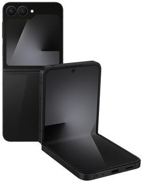 Смартфон Samsung Galaxy Flip 7 FE 5G (F761) 6.7"/3.4" 8/128ГБ, 1SIM, 4000мА&bull;год, чорний (SM-F761BZKGSEK) [110666]