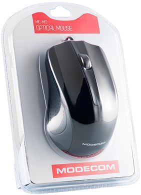Мишка Modecom MC-M9, 3кн., 1000dpi, чорна (M-MC-00M9-100) [401135]
