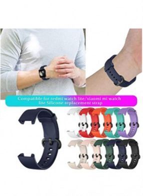 Ремінець BeCover для Xiaomi Mi Watch Lite/Redmi Watch 2/Redmi Watch 2 Lite Deep Blue (706396) [618352]