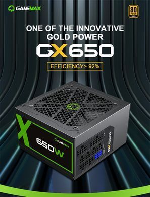 Блок живлення GAMEMAX (GX-650 Modular) [303175]