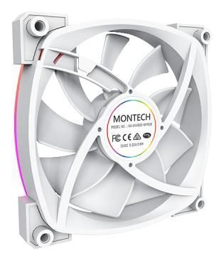 Корпусний вентилятор 140MM MONTECH (AX140 PWM WHITE) [501668]