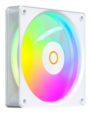 Корпусний вентилятор GAMMA F12 ELITE WH ARGB REVERSE BLADE OCYPUS (GAMMA-F12-WH1AM01E-GL) [502903]