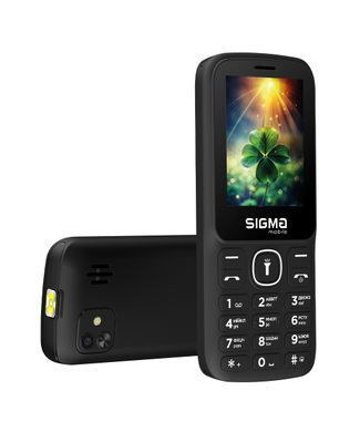 Мобiльний телефон Sigma mobile (X-style 242 Lucky Black) [615692]