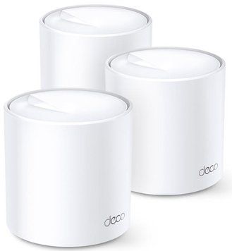 Система WiFi-Mesh TP-LINK Deco X20 AX1800, 1xGE LAN, 1xGE WAN, 3мод (DECO-X20-3-PACK) [104520]