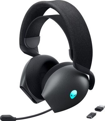 Гарнітура ігрова Dell Alienware Tri-Mode Wireless Gaming Headset - AW725H, чорний (545-BBFW) [114120]