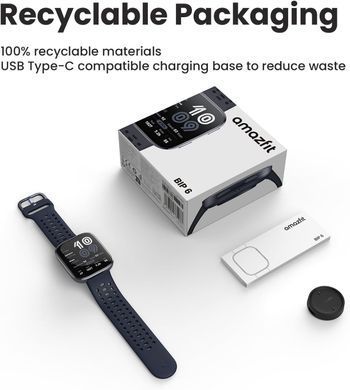Смарт-годинник Amazfit Bip 6 Black (W2435AP1N) [604560]