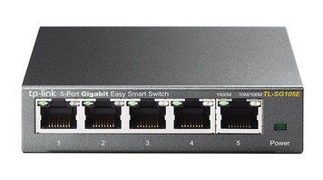Комутатор керований, мережеве обладнання, TP-LINK (TL-SG105E) [500936]