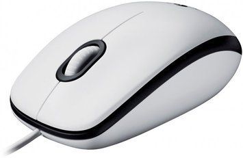 Миша Logitech Mouse M100 White (910-006764) [200794]