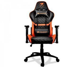 Крісло для геймерів Cougar Black/Orange (Armor One) [614895]