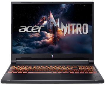 Ноутбук Acer Nitro V 16 ANV16-72 16" WUXGA IPS, Intel 7-240H, 32GB, F1TB, NVD5070-8, Lin, чорний (NH.QZREU.005) [111711]