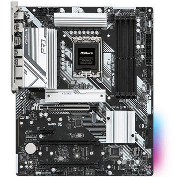 Материнська плата ASRock (1700/B760, 4*DDR5, 3xPCIex16, 4xSATA, 3xM.2, 2.5GLan, 7.1ch, ATX) (B760 PRO RS) [403922]