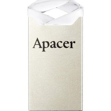 Флеш-накопичувач USB 32GB Apacer AH111 Silver/Crystal (AP32GAH111CR-1) [607067]