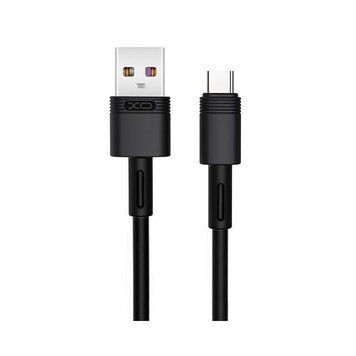 Кабель XO USB - USB Type-C (M/M), 5А, 1 м, Black (NB-Q166-AС.black) [604381]