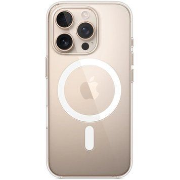 Чохол-накладка Apple Clear Case with MagSafe для Apple iPhone 16 Pro Transparent (MA7E4) [614583]