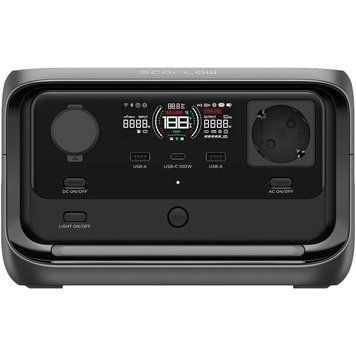 Зарядна станція EcoFlow River 3 Plus, 600W, 286Wh (EFRIVER3PLUS-EU-CBOX) [622277]