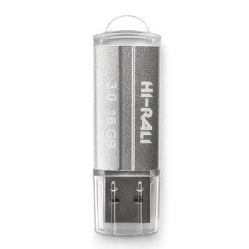 Флеш-накопичувач USB3.0 16GB Hi-Rali Corsair Series Silver (HI-16GB3CORSL) [614246]