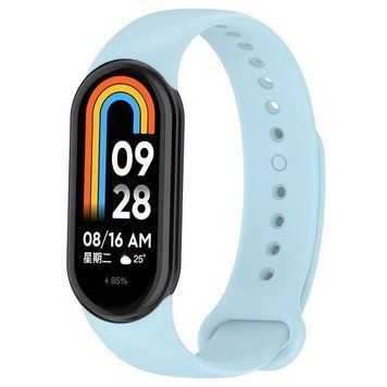 Силіконовий ремінець BeCover для Xiaomi Mi Smart Band 8 Light Blue (709400) [604924]