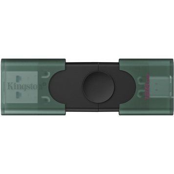 Флеш-накопичувач USB3.2 128GB Type-C Kingston DataTraveler Duo Green (DTDEG2/128GB) [614903]