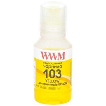 Чорнило WWM Epson L3100/3110/3150 (Yellow) 140г (E103Y) [617943]
