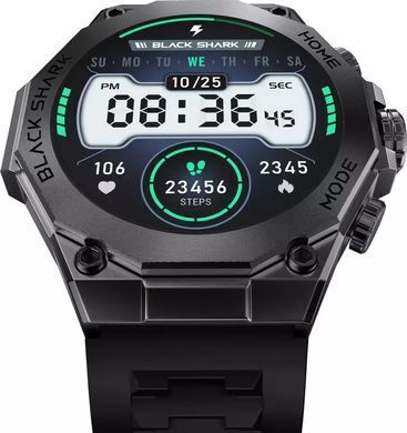 Смарт-годинник (Black Shark S1 Pro Black) [616802]