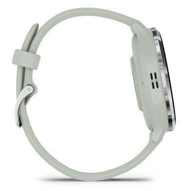 Смарт-годинник Garmin Venu 3s Silver Stainless Steel Bezel with Sage Gray Case and Silicone Band (010-02785-51) [604510]