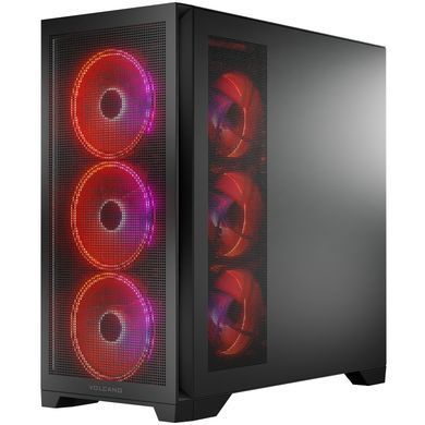Корпус Modecom VOLCANO EXPANSE S ARGB 4x140mm fans MIDI USB 3.0x2+TYPE-C BLACK без БЖ ATX (AT-EXPANSE-SG-10-000000) [402983]