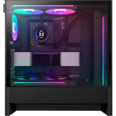 Корпус NZXT H5 Flow RGB Black без БЖ (CC-H52FB-R1) [614348]