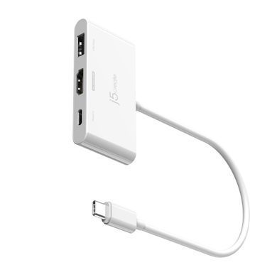 USB-хаб J5create USB-C 3-в-1 White (JCA399-N) [618232]