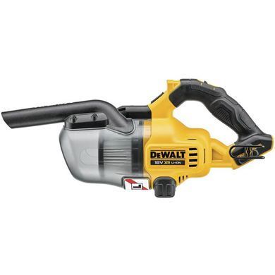 Пилосос акумуляторний DeWalt 18B XR Li-lon D318мм контейнер 0.л 217л/с 1.5кг без АКБ та ЗП (DCV501LN) [111005]
