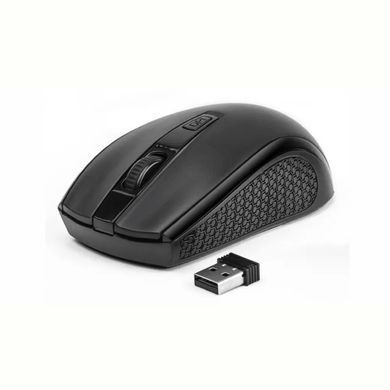 Миша бездротова REAL-EL RM-308 Black (EL123200033) [606402]