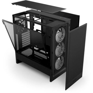 Корпус NZXT H5 Flow RGB Black без БЖ (CC-H52FB-R1) [614348]