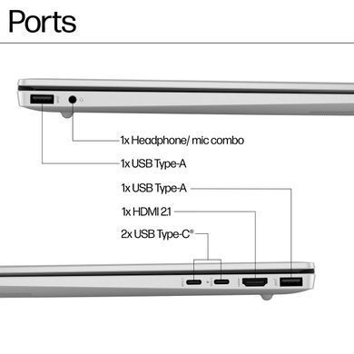 Ноутбук HP Pavilion 16-ag0027ua Silver (BF1L1EA) [615204]