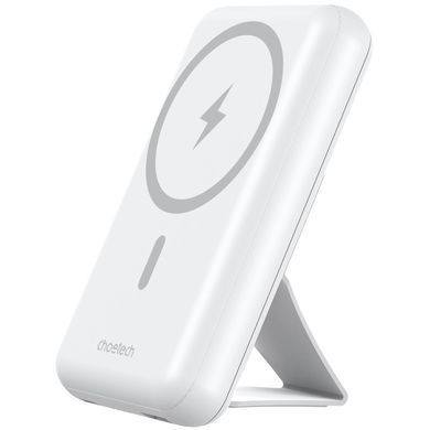 УМБ Choetech Magnetic Wireless 10000mAh 20W PD,QC3.0 USB-A+USB-C White (B663-ACWH) [402242]