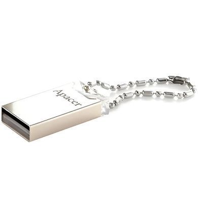 Флеш-накопичувач USB 32GB Apacer AH111 Silver/Crystal (AP32GAH111CR-1) [607067]