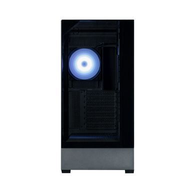 Корпус Zalman P40 Prism без БЖ, 2xUSB3.0, 1xUSBType-C, 1x120мм ARGB, VGA 420мм, LCS ready, TG 3x Panels, ATX, чорний (P40PRISMBLACK) [109653]