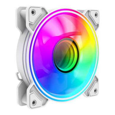 Кулер для корпуса GAMEMAX (Dual Ring Infinity WH) [303433]