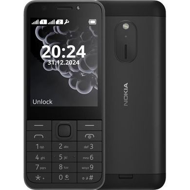 Мобiльний телефон Nokia 230 2024 Dual Sim Black (Nokia 230 2024 Black) [620051]