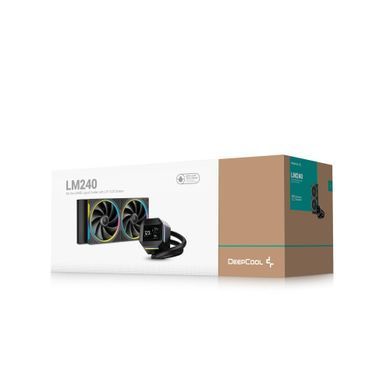 Система водяного охолодження DeepCool LM240 Black (R-LM240-BKDMMC-1) [618122]