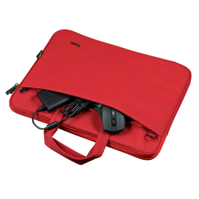 Сумка для ноутбука TRUST Bologna Slim Bag 16 red (24449) [301363]